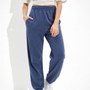 American Eagle Blue Boyfriend Jogger, Size Medium